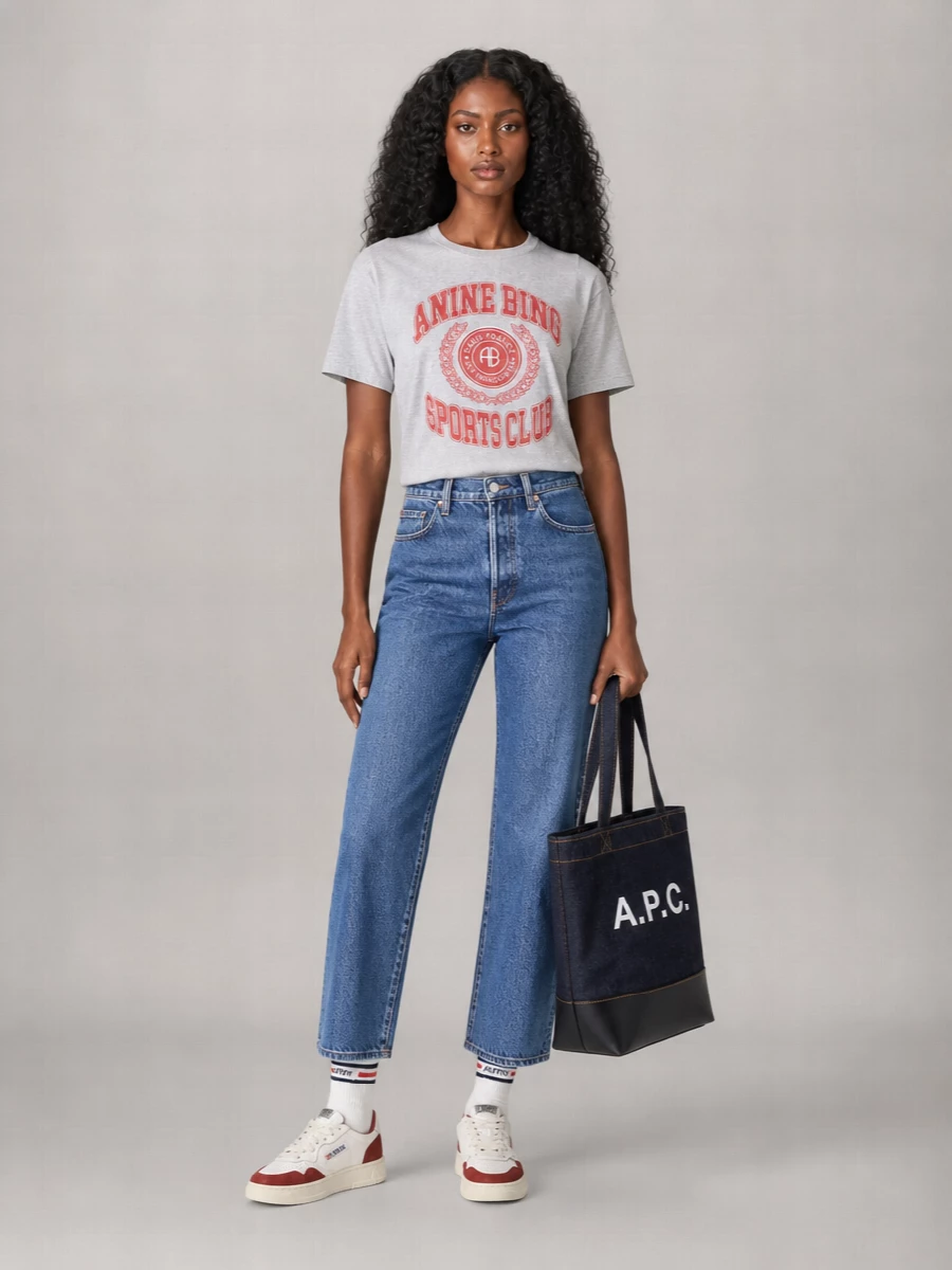 Anine Bing Short-Sleeve T-Shirt