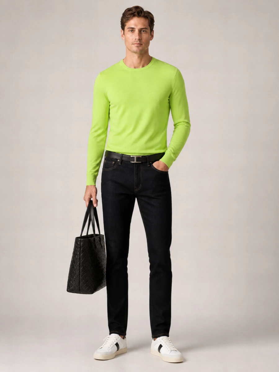 Tom Ford Calf Leather Reversible Belt
