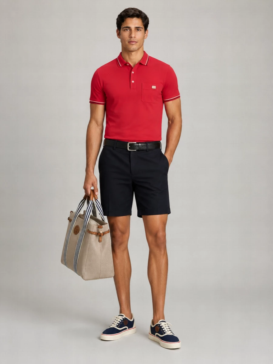 Valentino Garavani Cotton Piqué Polo Shirt