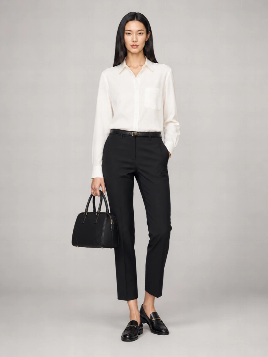 Michael Kors Tailored Trousers With Triacetate Blend Fabric