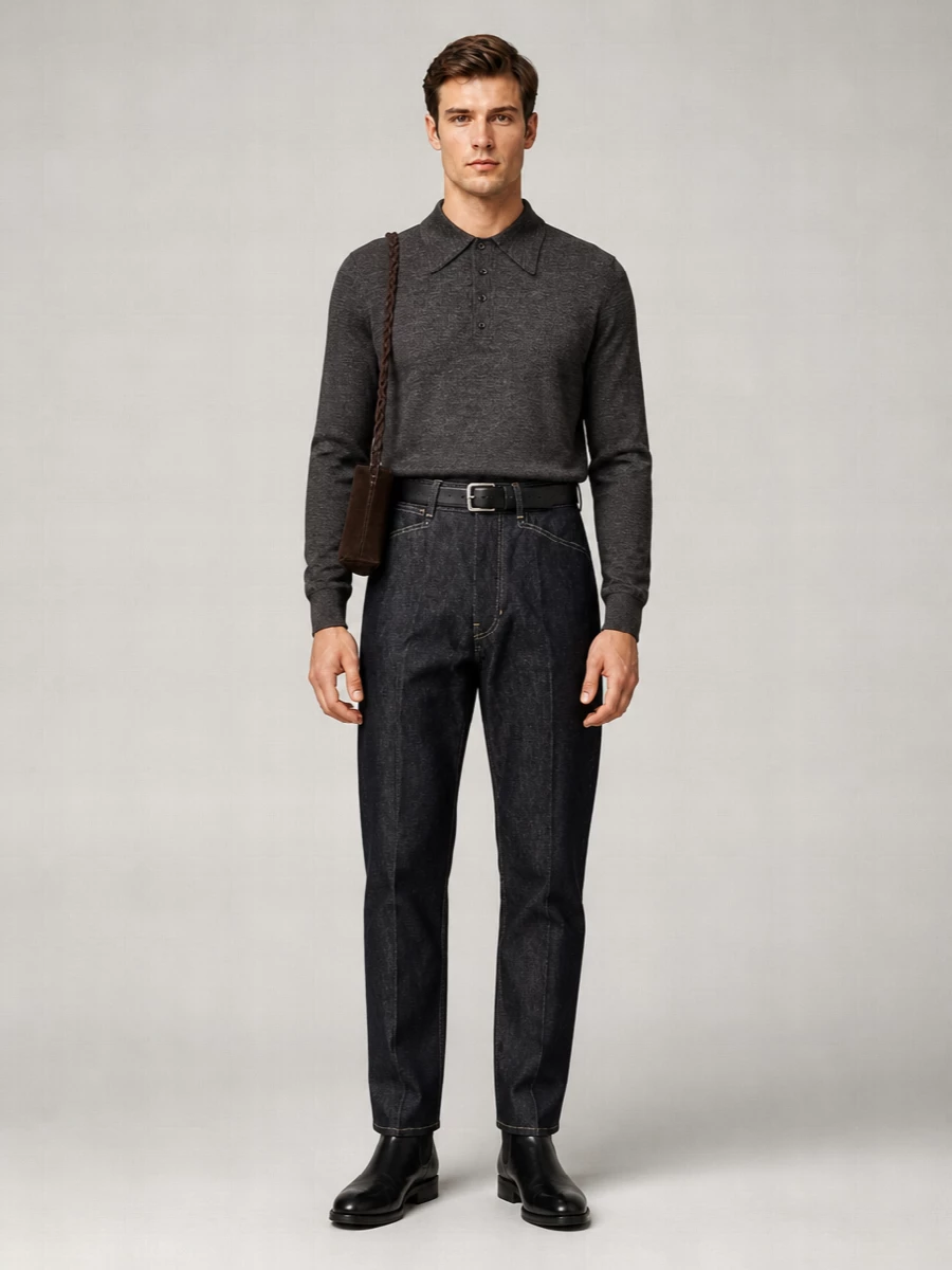 Celine Calfskin Belt