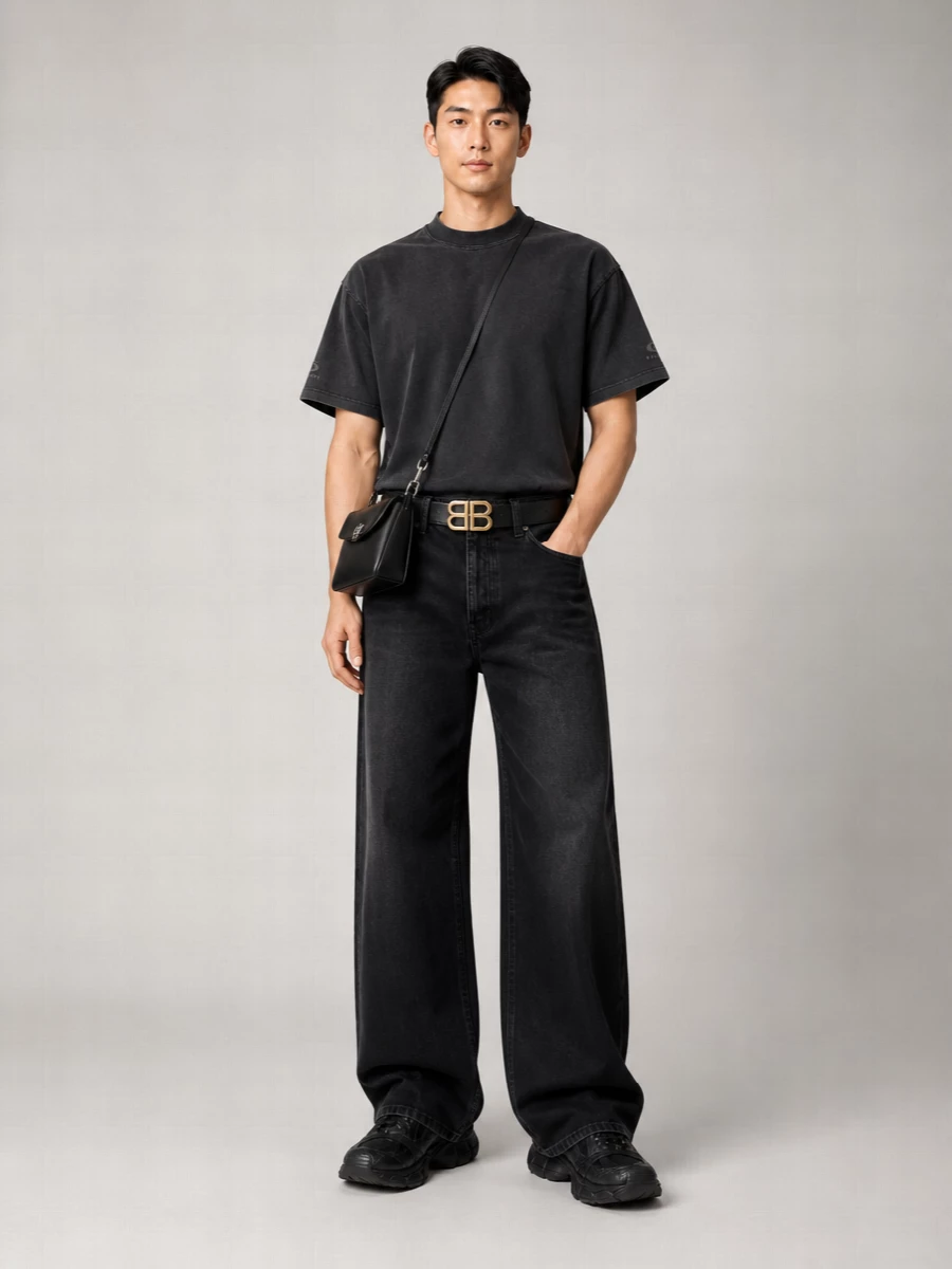 Balenciaga Cotton Oversized T-Shirt