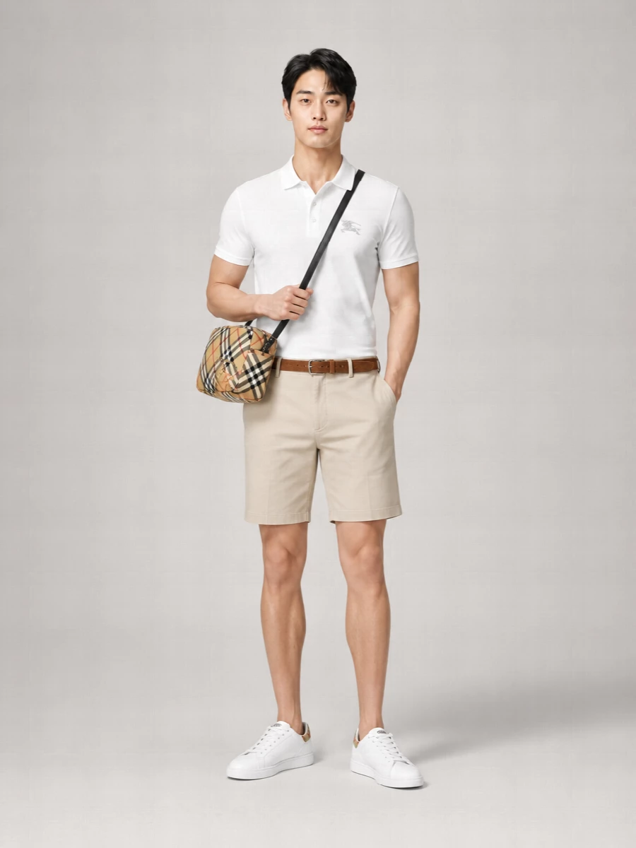 Burberry Cotton Polo Shirt