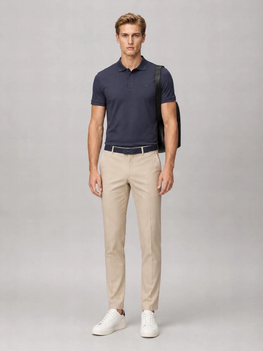 Calvin Klein Cotton Polo Shirt