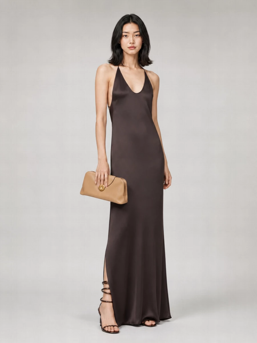 Rene Caovilla Leather Wrap-Around Ankle-Strap Open-Toe Stiletto Sandals