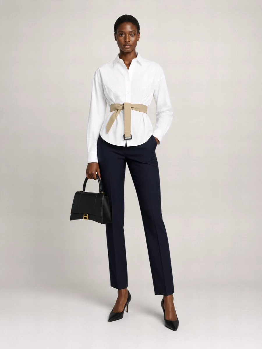 Balenciaga Slim-Fit Tailored Trousers