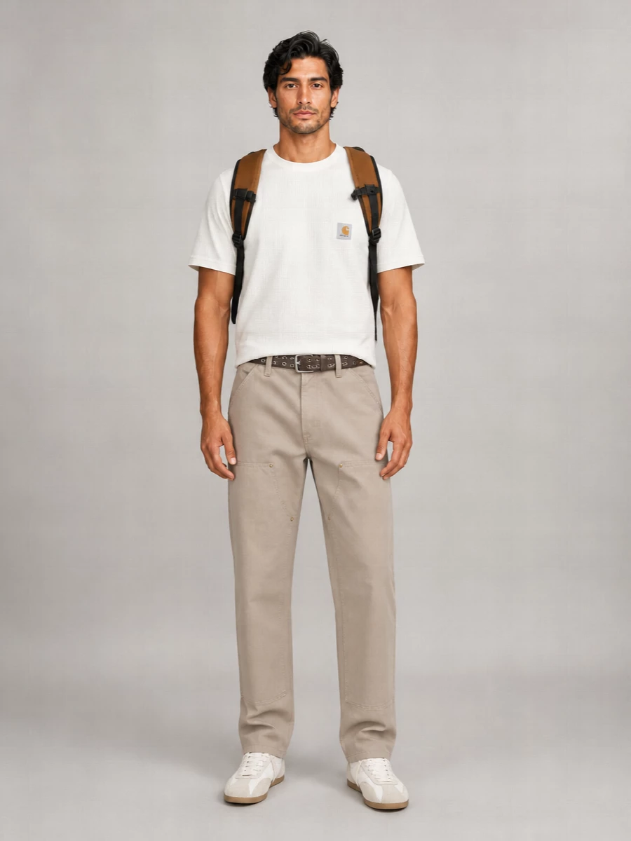 Carhartt Wip Double Knee Straight-Leg Trousers
