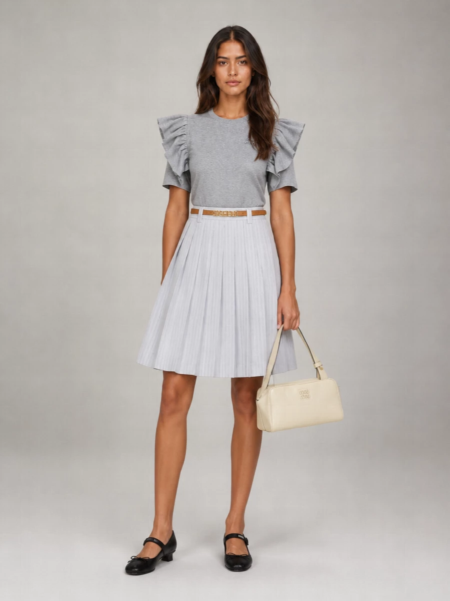Miu Miu Cotton Mini Dress