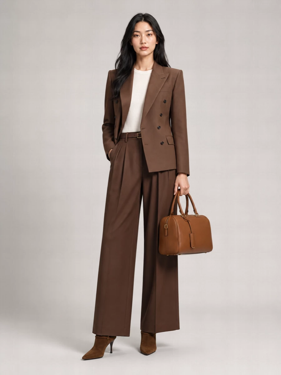 Saint Laurent Wool Mohair Suit Jacket
