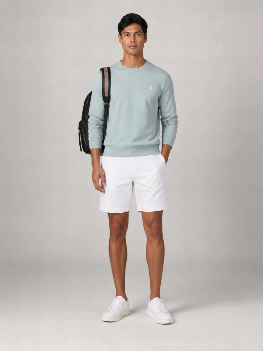 Ralph Lauren Cotton Crew-Neck Sweatshirt