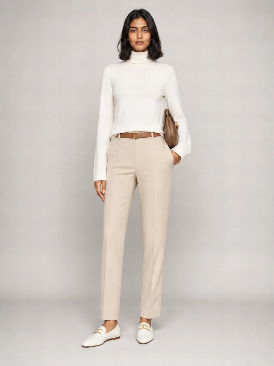 Totême Satin Tailored Trousers