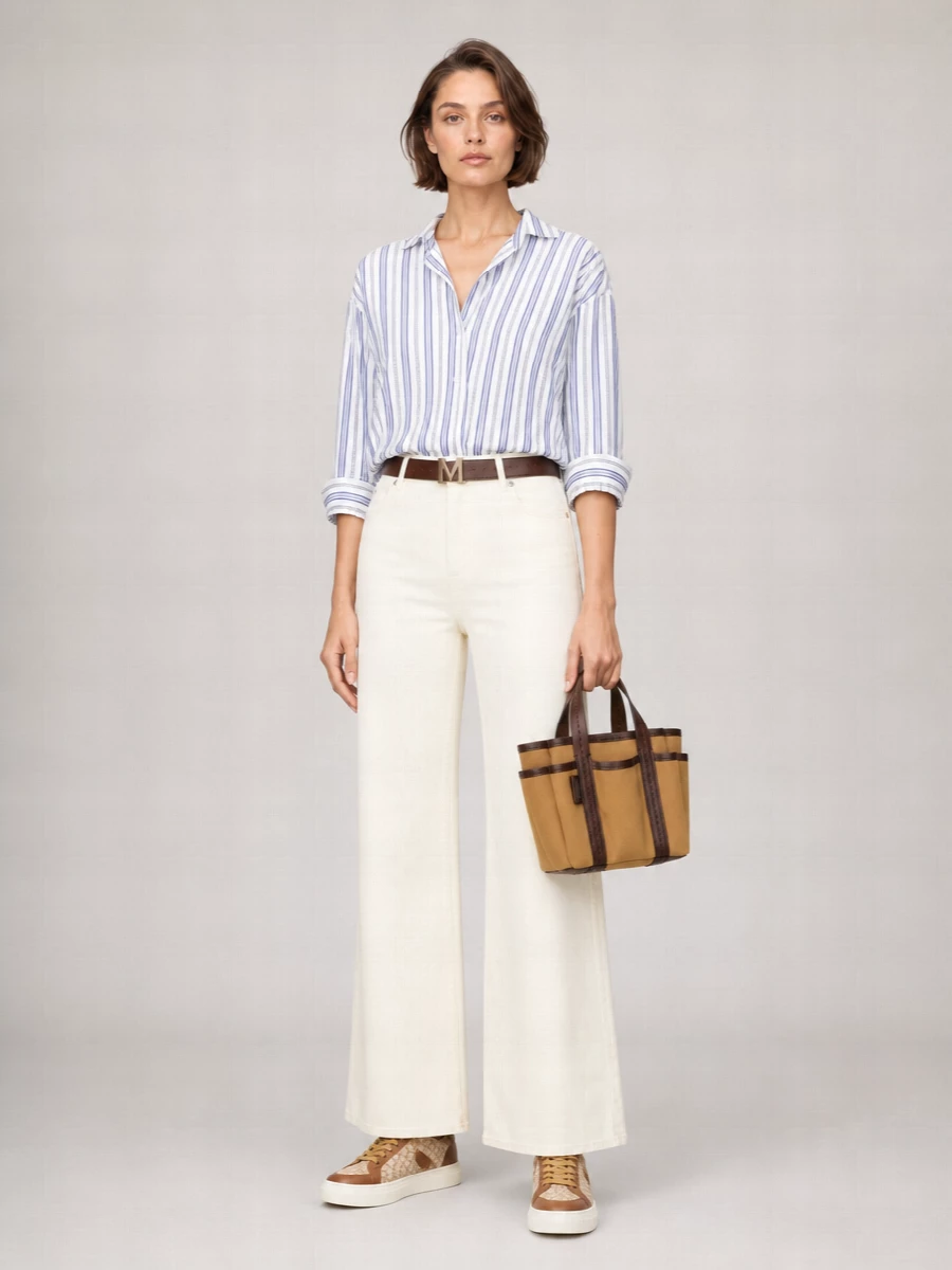Weekend Max Mara Striped Cotton Shirt