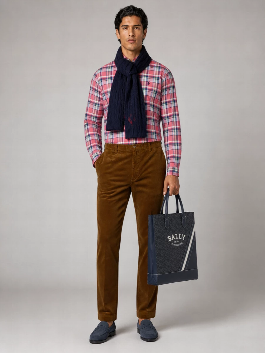 Polo Ralph Lauren Madras Cotton Long-Sleeve Shirt