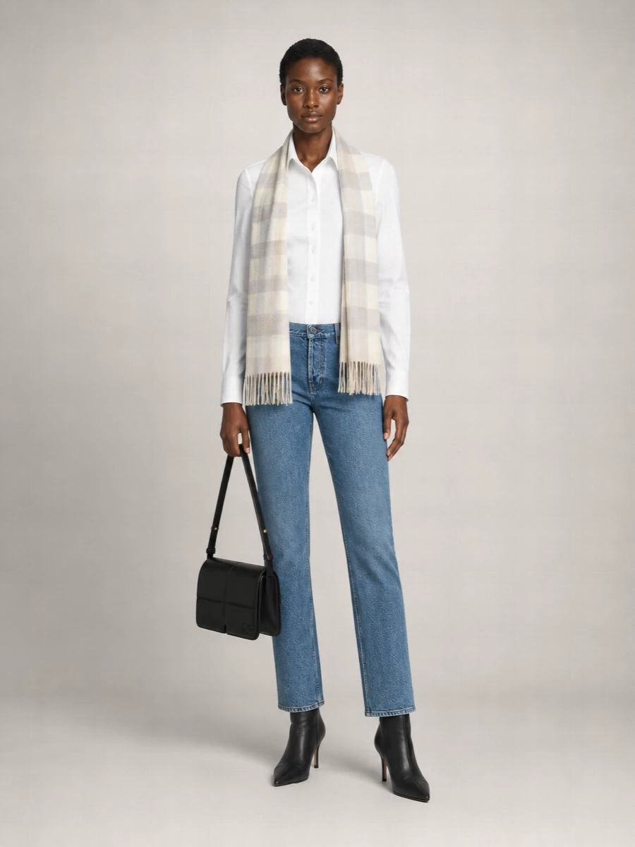 Burberry Denim Straight-Leg Jeans