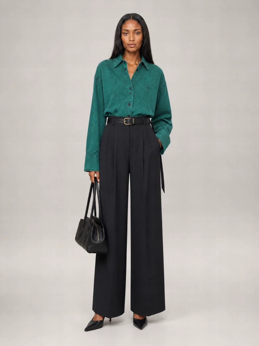 Bottega Veneta Leather Reversible Belt