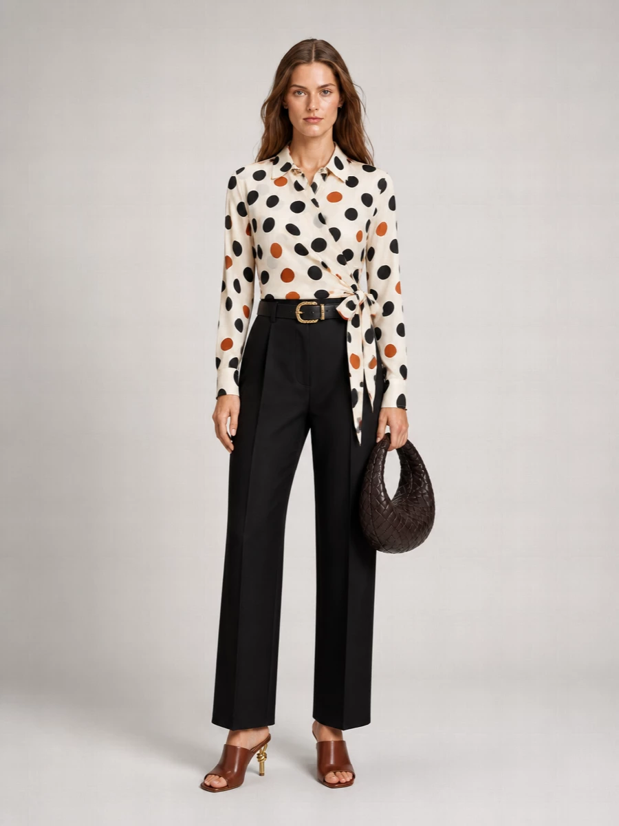 Bottega Veneta Printed Silk Shirt