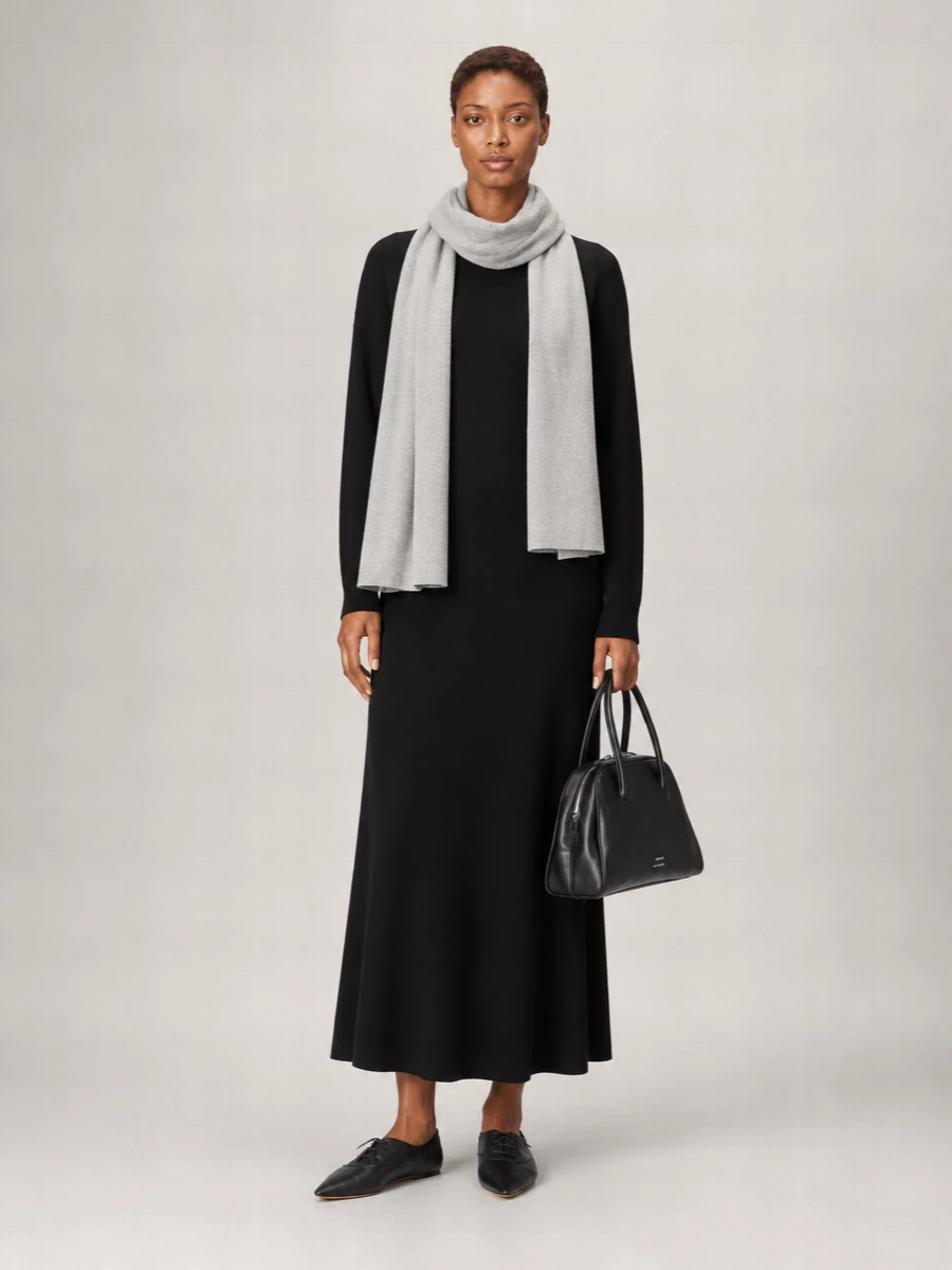 Loulou Studio Silk Maxi Knit Dress