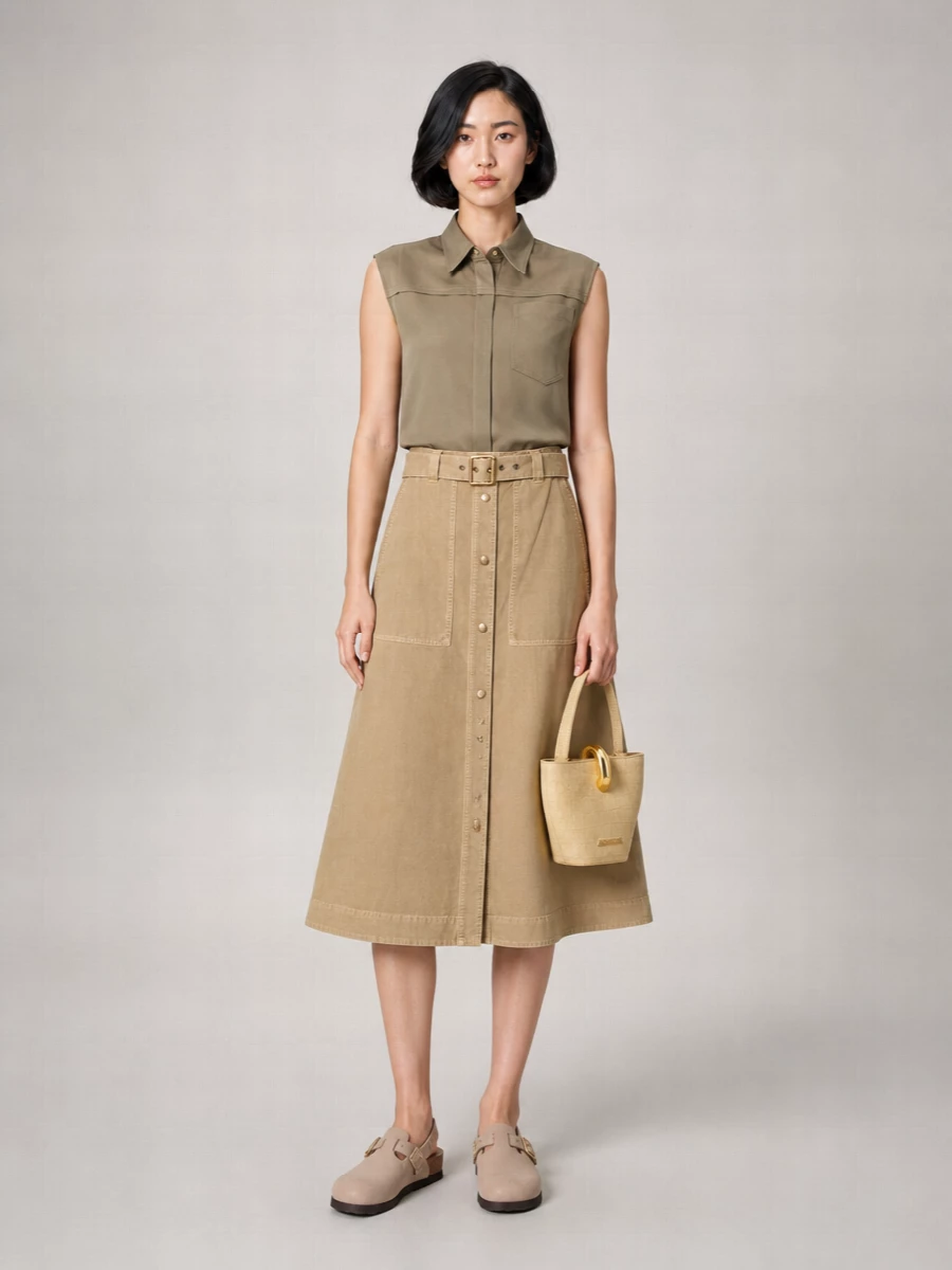 Jacquemus Le Bambola Mini Leather Bucket Bag