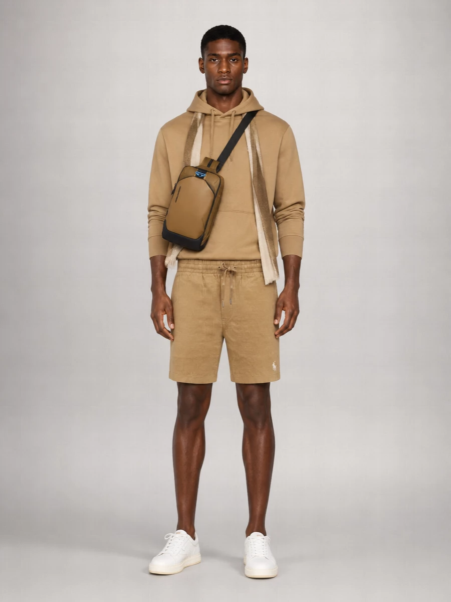 Piquadro Leather Backpack