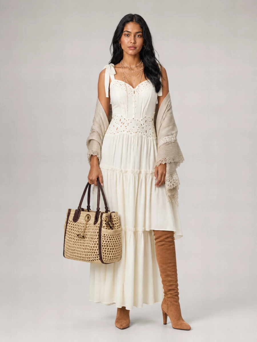 Chloé cotton maxi dress