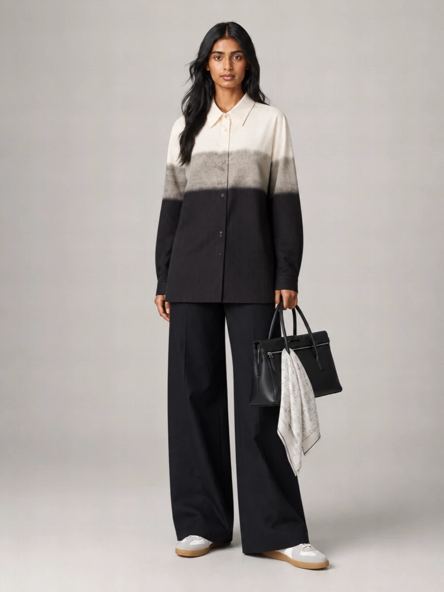 Maison Margiela Oversized Printed Shirt