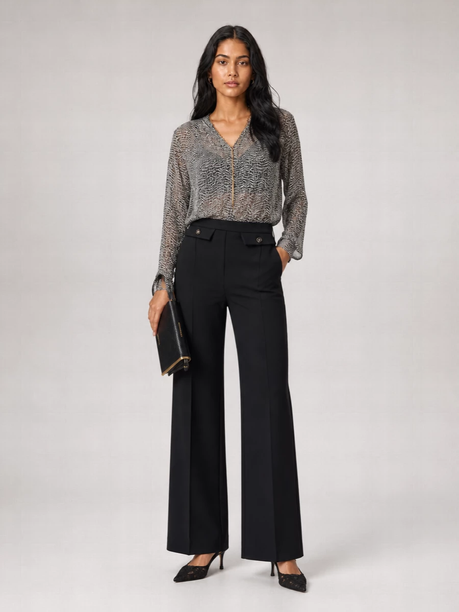 Elisabetta Franchi Silk Blouse