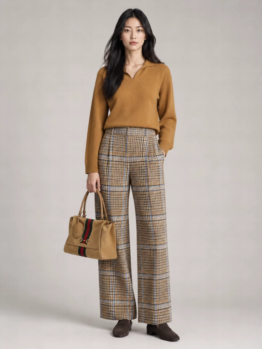 Gucci Medium Suede Shoulder Bag