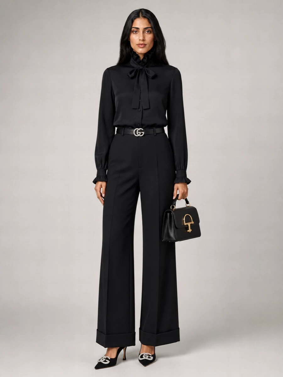 Gucci Suede Leather Pumps