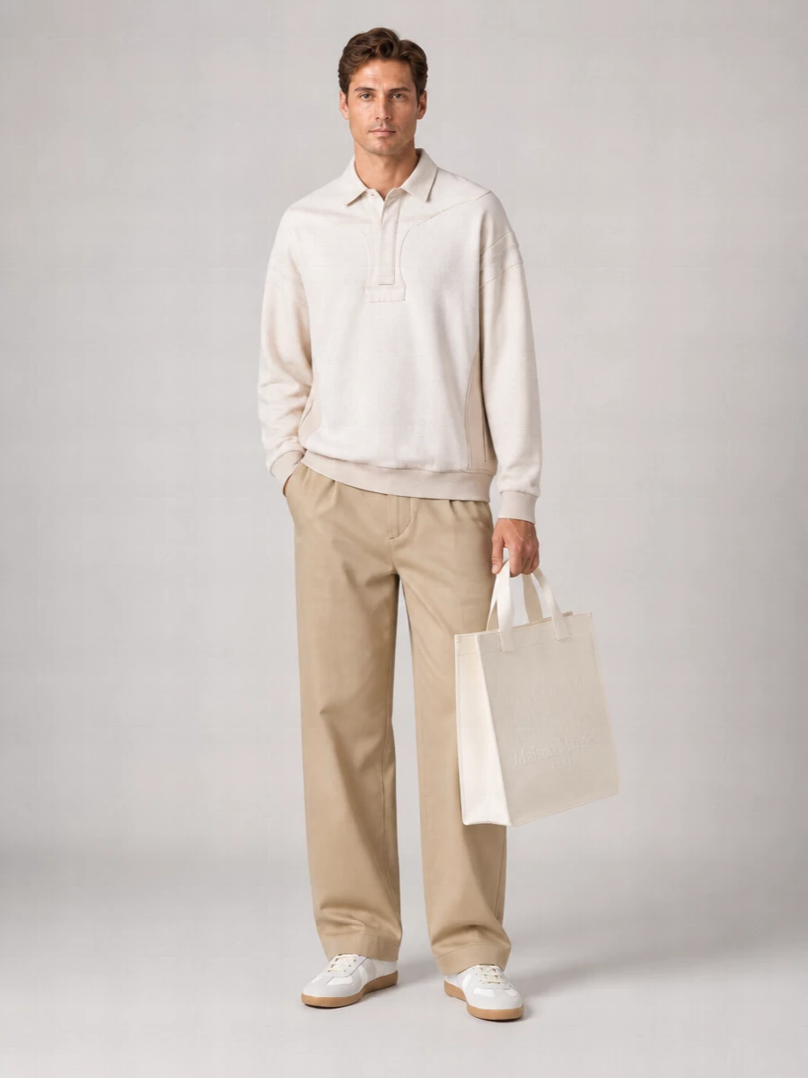 Maison Margiela Distressed-Effect Cotton Sweatshirt