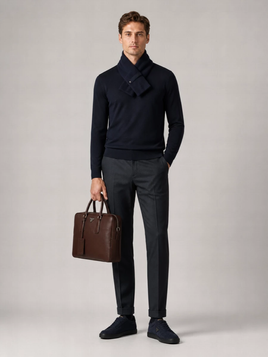Paul Smith Merino Wool Crew-Neck Sweater
