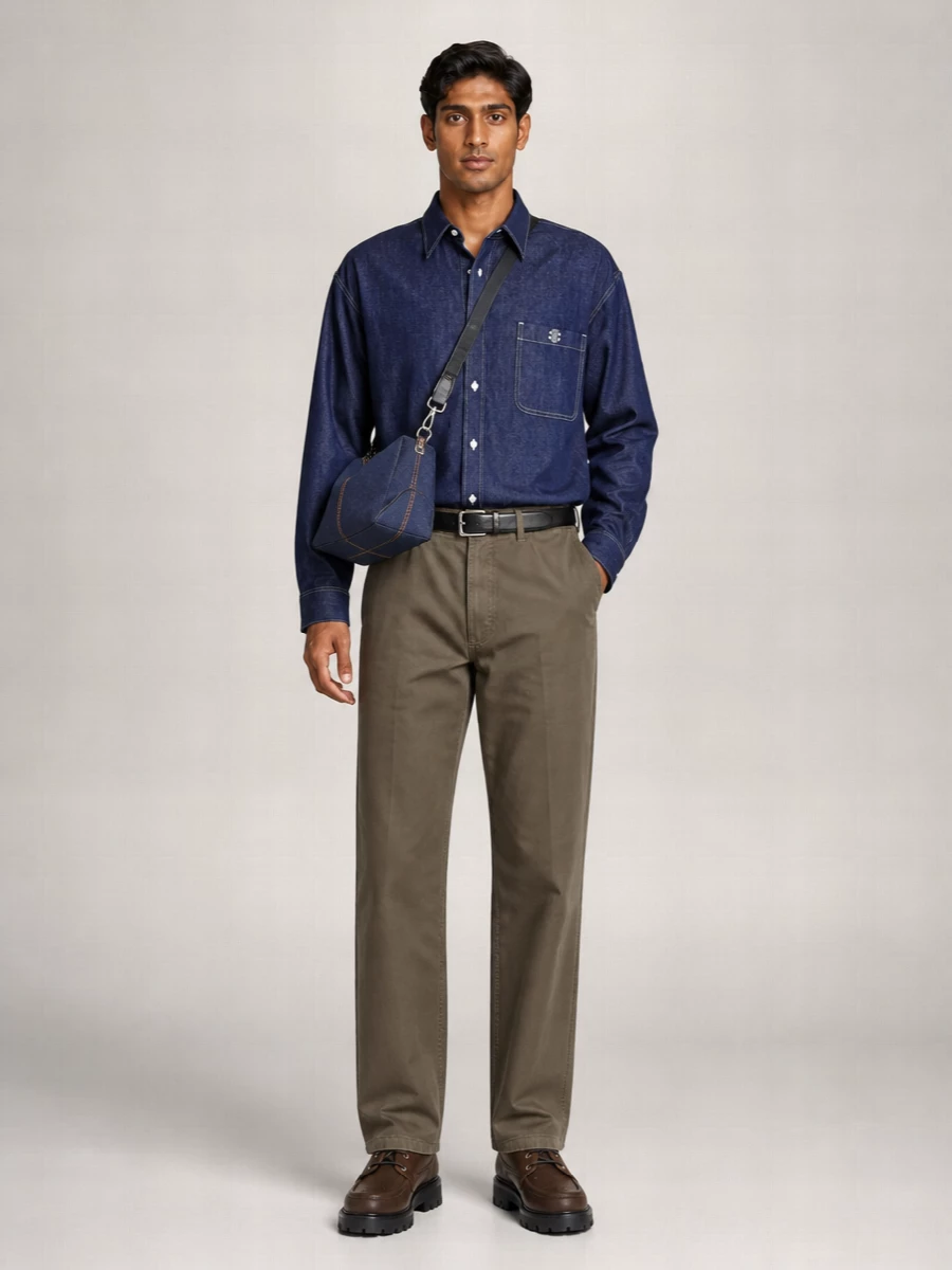 Celine Suede Derby Lace-Up Shoes
