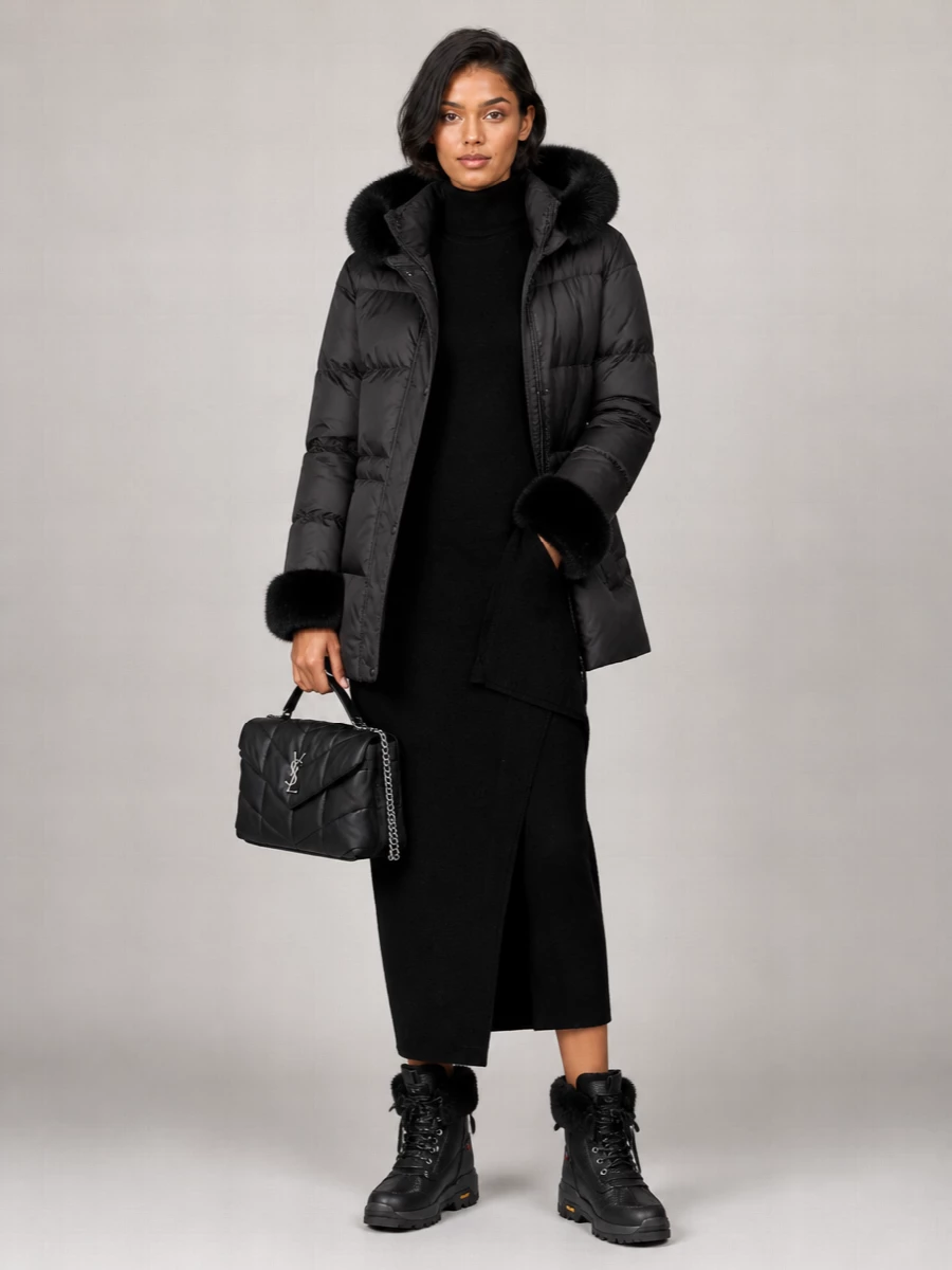 Saint Laurent Puffer Toy Lambskin Mini Shoulder Bag