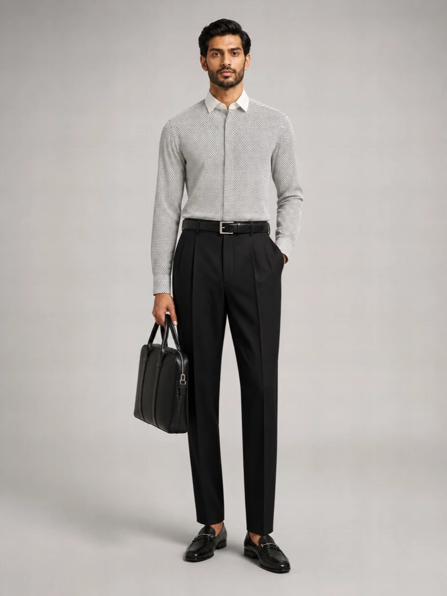 Tom Ford Silk Printed Shirt