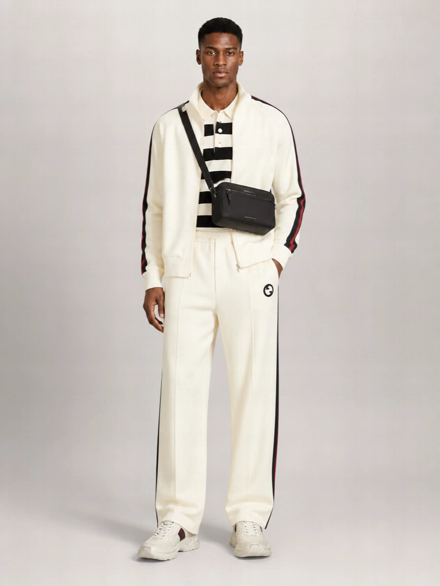 Gucci Leather Low-Top Sneakers