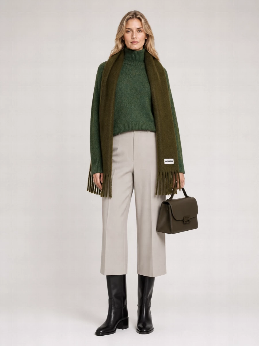 Victoria Beckham Cashmere Wool Convertible Jumper