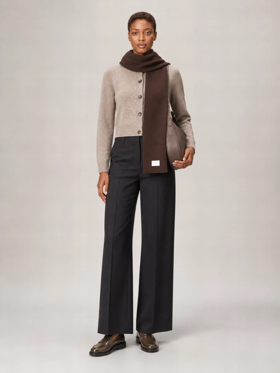 Loulou Studio Cashmere Cropped Cardigan