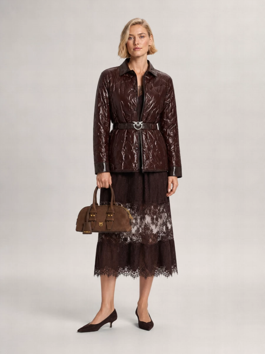 Pinko Single Breasted Coat