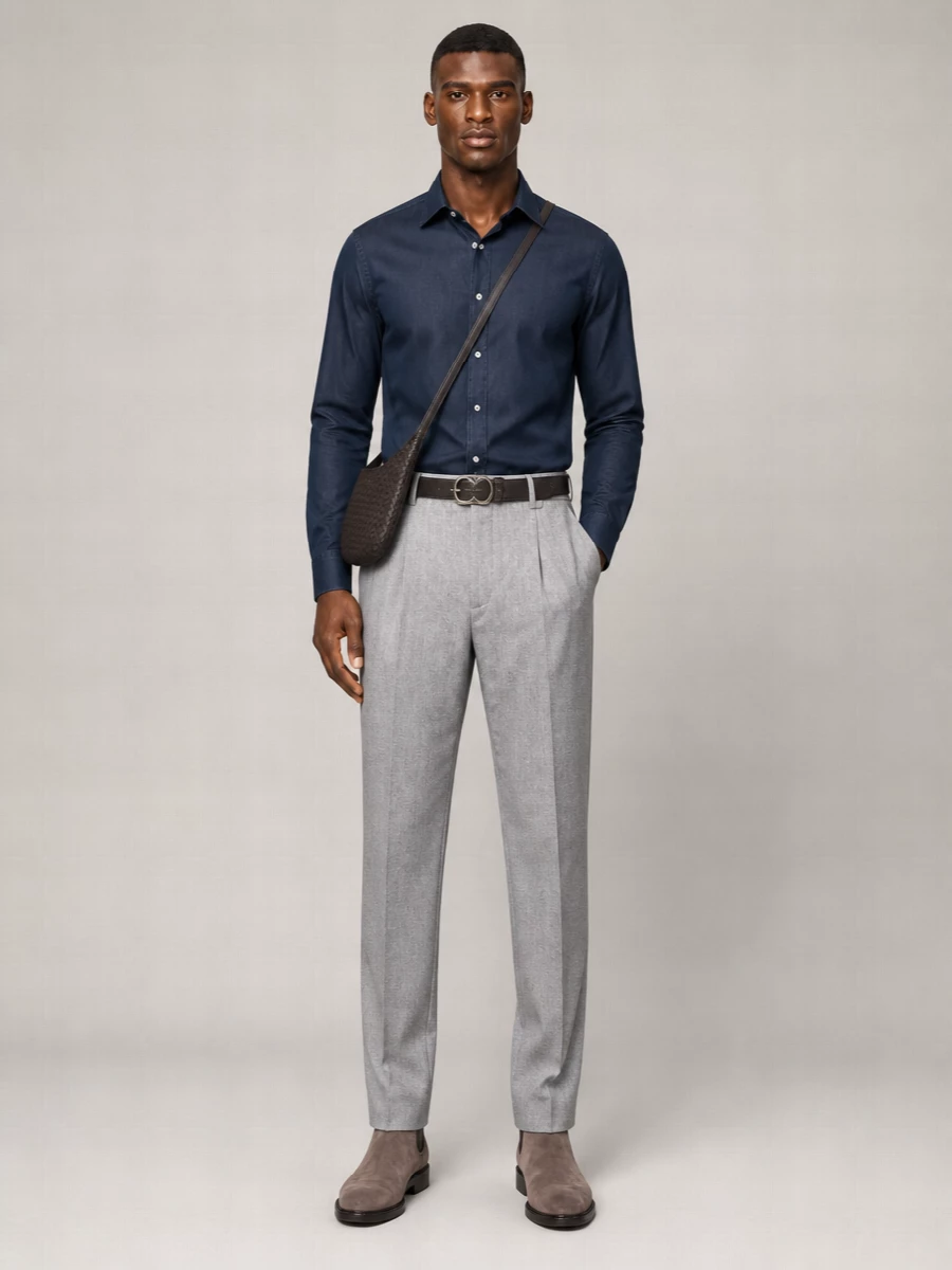Brunello Cucinelli Relaxed Long Sleeve Shirt With Cuffed Sleeves