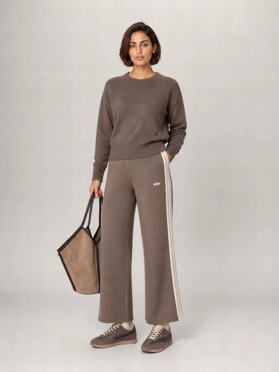 Hereu Suede Leather Tote Bag
