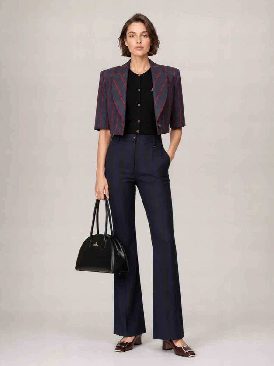 Vivienne Westwood Cashmere Single Breasted Coat