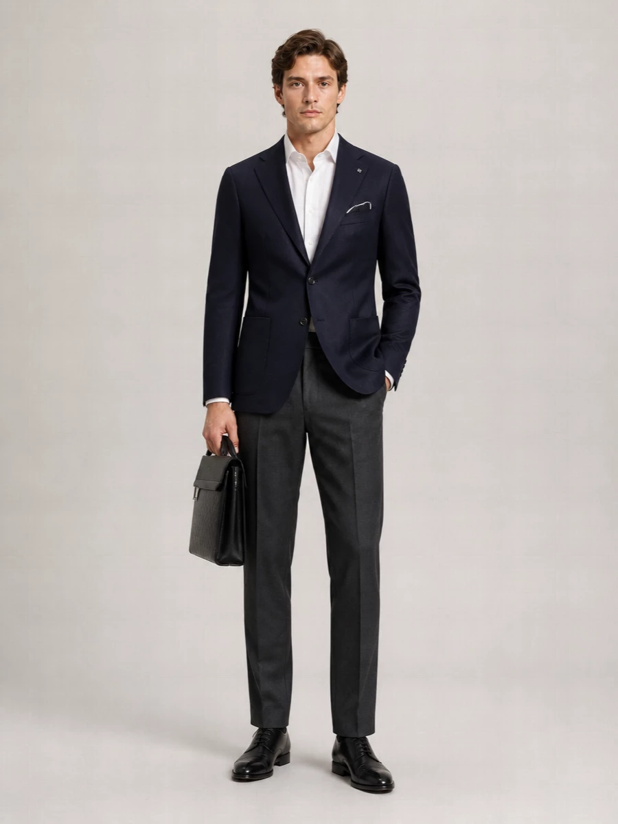 Boss Leather Oxford Shoes