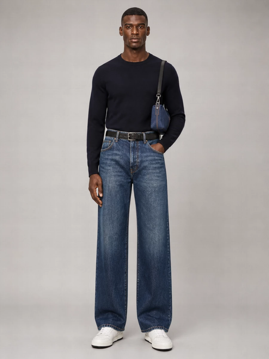 Fendi Leather Reversible Belt