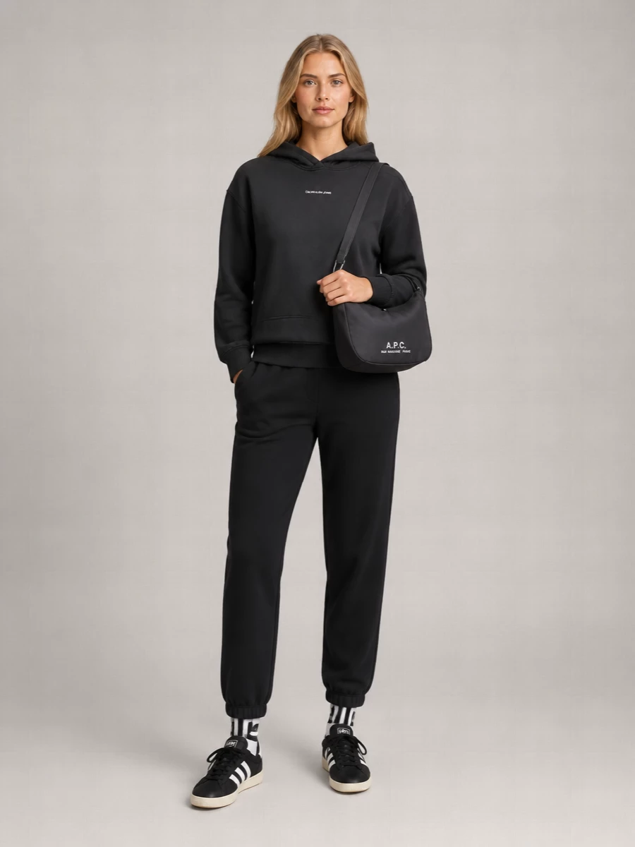 Calvin Klein Cotton Relaxed-Fit Hoodie