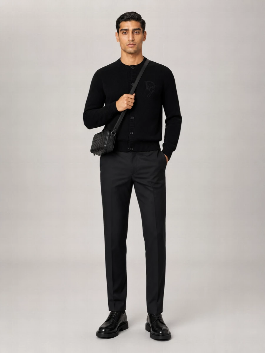 Bottega Veneta Leather Lace-Up Shoes