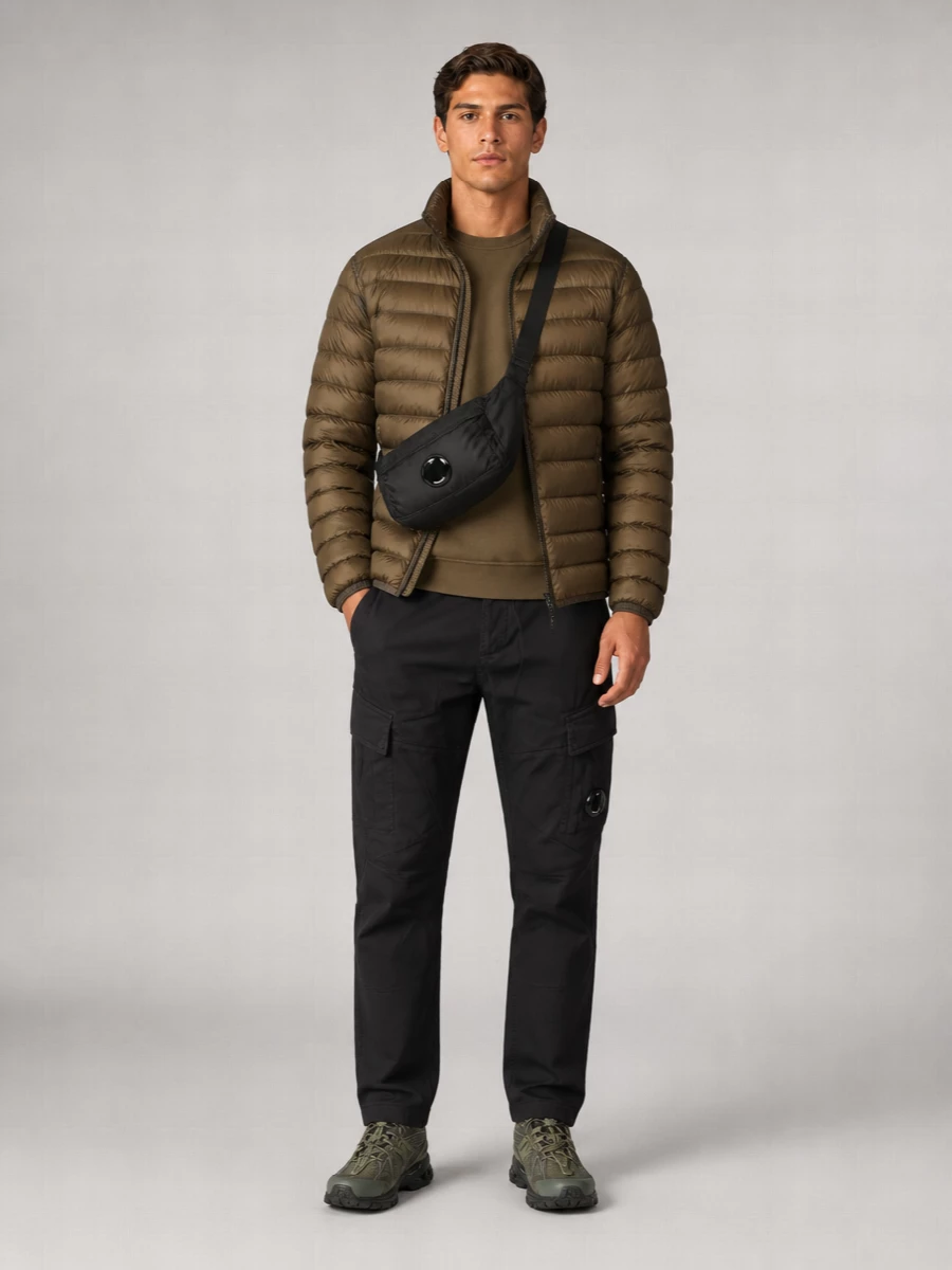 C.p. Company Down Hooded Puffer Jacket