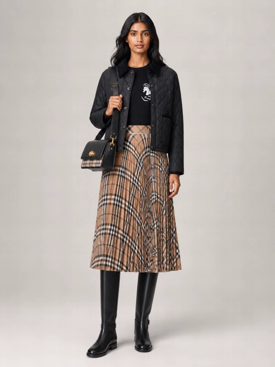 Burberry Cropped Lightweight Jacket