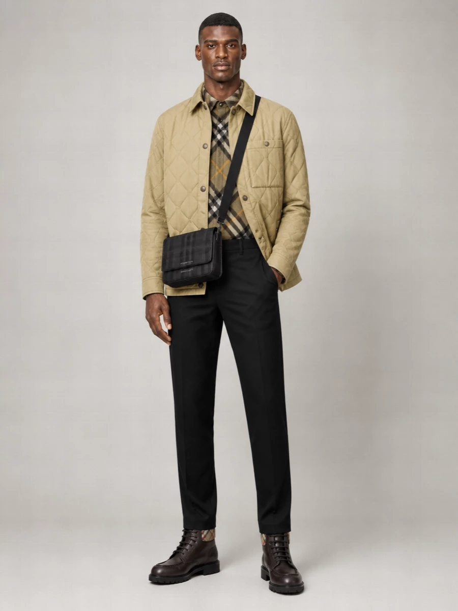 Burberry Quilted Cotton Jacket