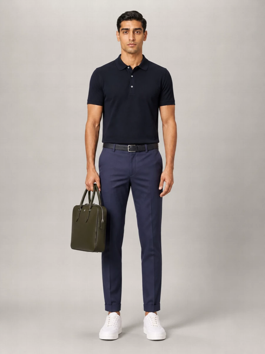Boss Silk Polo Shirt