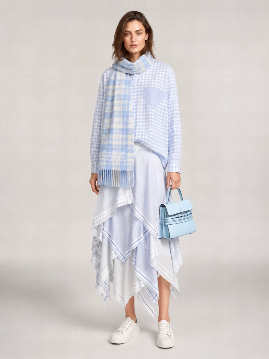 Moschino Checked Cotton Shirt