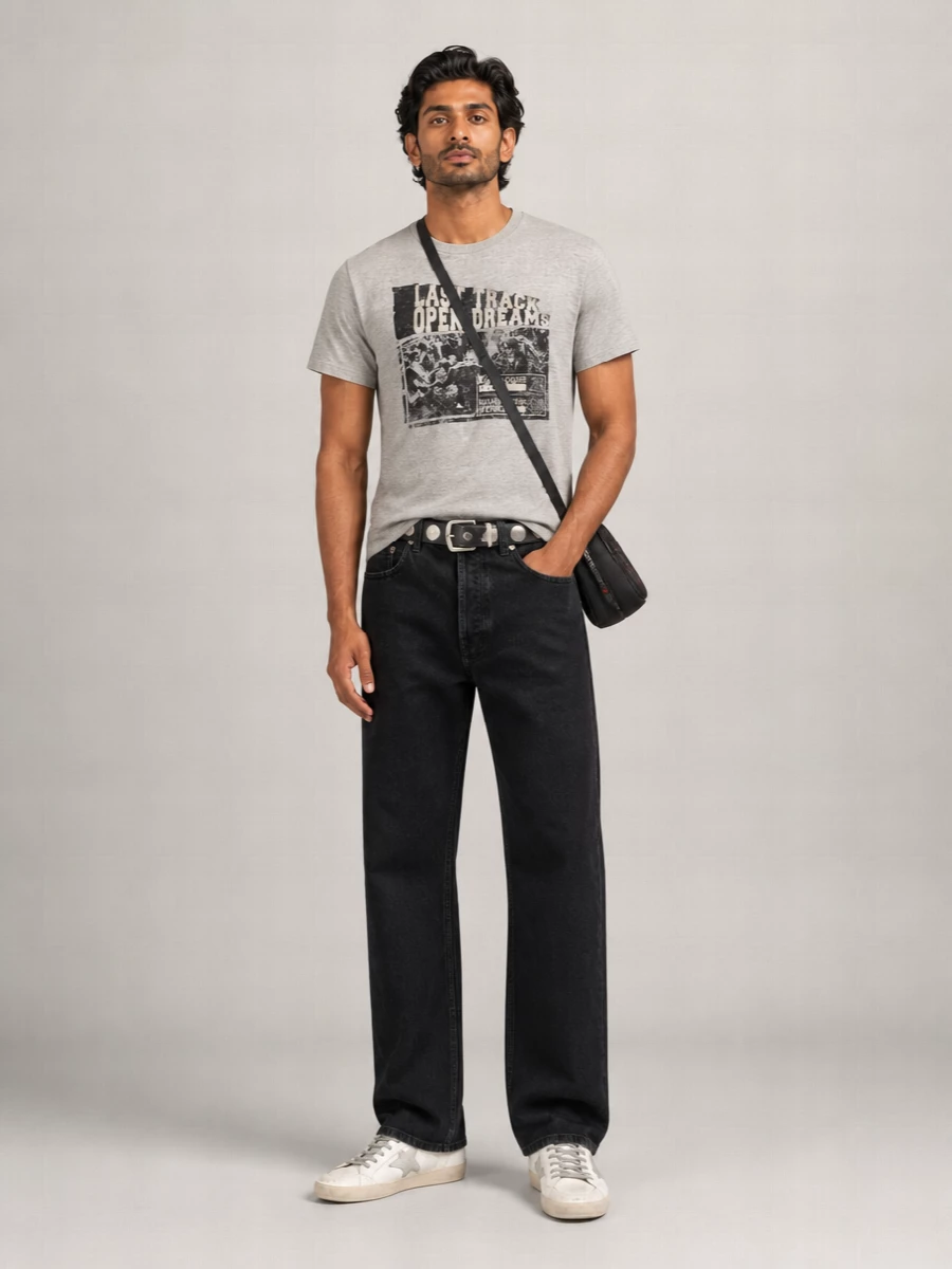 Golden Goose Cotton Printed T-Shirt